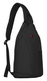 Plecu soma Wenger BC Fun Refresh Monosling, melna, 7 l, 10"
