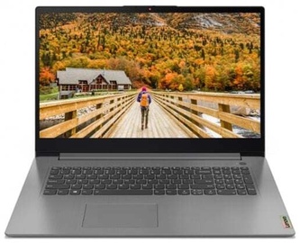 Portatīvais dators Lenovo IdeaPad 3 17ALC6 82KV00DFPB, AMD Ryzen 5 5500U, 8 GB, 512 GB, 17.3 ", AMD Radeon Graphics, pelēka