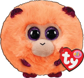 Mīkstā rotaļlieta Meteor TY Puffies Coconut Monkey, oranža, 10 cm