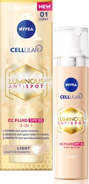 СС-крем, жидкости Nivea Cellular Luminous 630, 40 мл, SPF 30