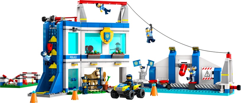Konstruktors LEGO® City Policijas treniņu akadēmija 60372, 823 gab.