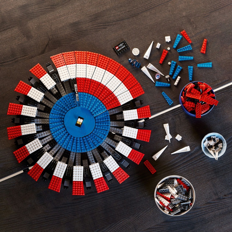 Konstruktor LEGO® Marvel Kapten Ameerika kilp 76262