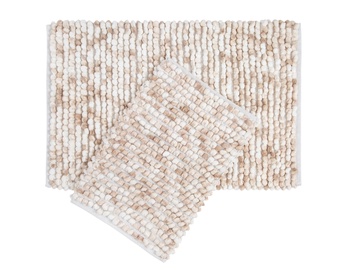 Vannasistabas paklājiņu komplekts Foutastic Ottova 396RYH2205, bēša, 60 cm x 90 cm