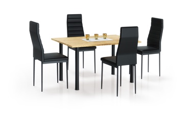 Söögilaud Halmar Adonis, hele pruun, 120 mm x 800 mm x 760 mm
