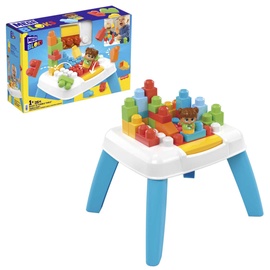 Kaladėlės Mega Bloks Build N Tumble Table HHM99, 25 vnt.