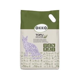 Наполнители для котов органический (комкующийся) Okko, 6 кг, 13.8 л