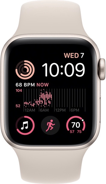 Nutikell Apple Watch SE GPS + Cellular 40mm Aluminum LT, beež
