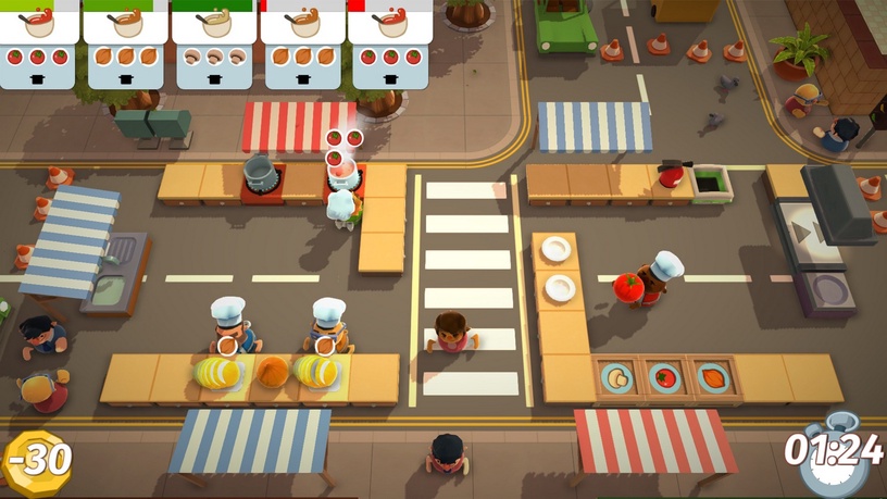 Nintendo Switch mäng Ghost Town Games Overcooked! Special Edition