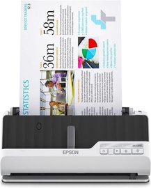 Skeneris Epson DS-C490, balta/juoda