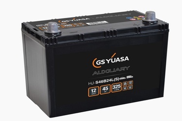 Аккумулятор Yuasa HJ-S46B24L(S), 12 В, 45 Ач, 325 а
