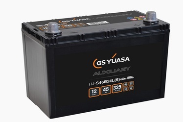 Аккумулятор Yuasa HJ-S46B24L(S), 12 В, 45 Ач, 325 а