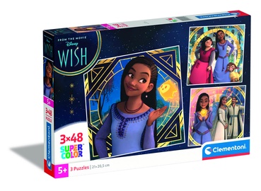 Pusle Clementoni 3x48 WISH 25310, 32 cm x 22 cm, 144