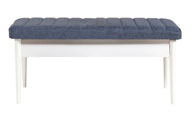 Kingapink Kalune Design Vina 1048-1, valge/tumesinine, 110 cm x 40 cm x 51 cm