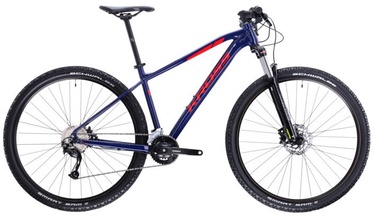 Velosipēds kalnu Kross Level 2.0, 29 ", M rāmis, zila/sarkana