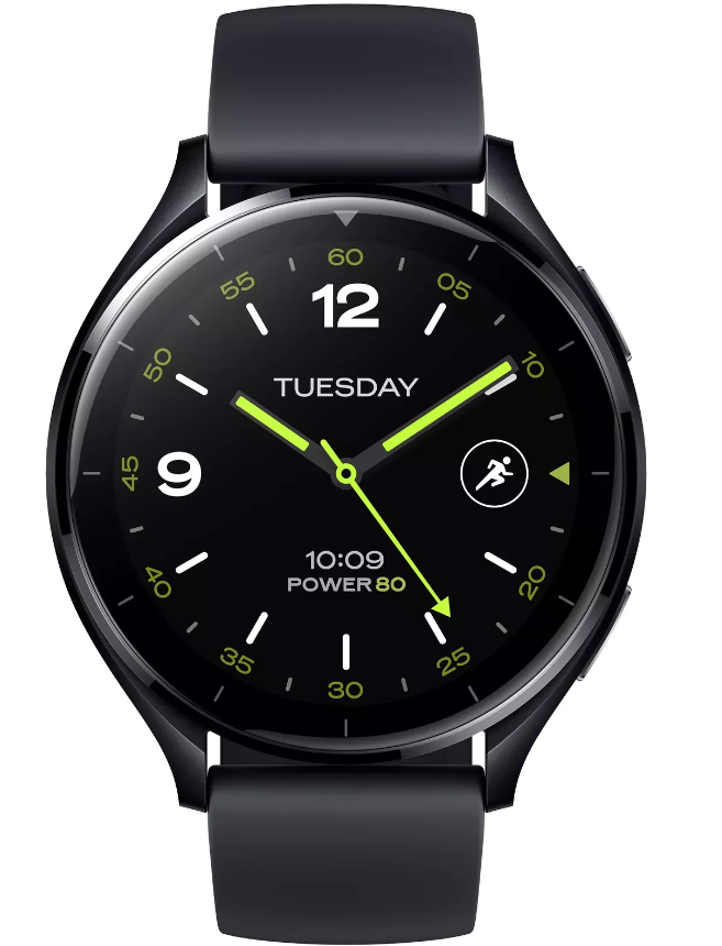 Viedais pulkstenis Xiaomi Watch 2, melna