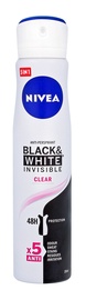 Dezodorants sievietēm Nivea Black & White Invisible Clear, 250 ml