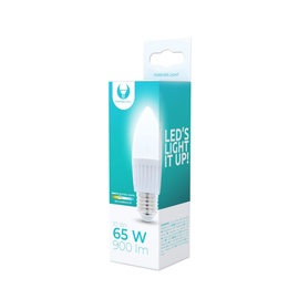 Лампочка Forever Light LED, C37, нейтральный белый, E27, 10 Вт, 900 лм