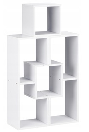Напольная полка Bookcase MSP754, белый, 24.5 см x 63 см x 80 см