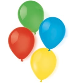 Balons LED Balloons, daudzkrāsains, 4 gab.