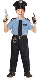 Kostüüm lastele politseinik Widmann Police Officer, sinine, polüester, 128 cm