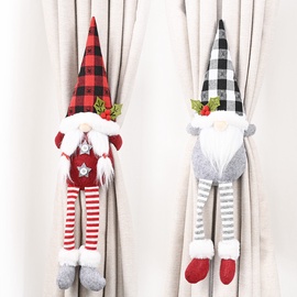 Держатель для штор Christmas Touch STY2238AB, 350 мм, ткань, красный