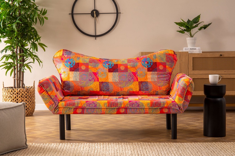 Dīvāngulta Hanah Home Chatto, daudzkrāsains, 65 x 150 x 40 cm