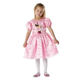 Kostüüm lastele Rubies Minnie Mouse 881892, roosa, polüester, L