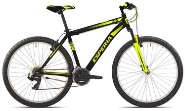 Велосипед Esperia Texas 8270, мужские, черный/желтый, 27.5″