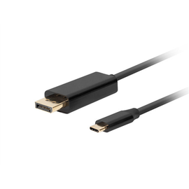Kaabel Lanberg USB Type-C, Displayport, 3 m, must
