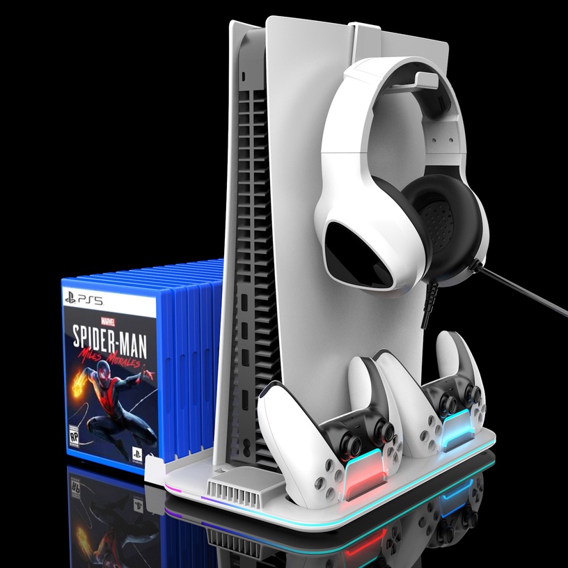 Подставка для игровой консоли Saitake STK-DZ504, белый