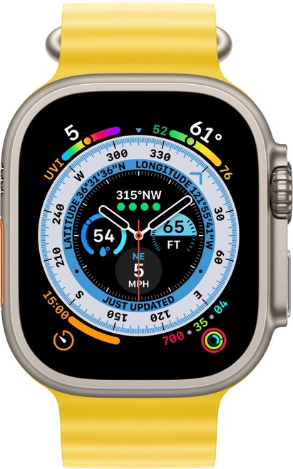 Умные часы Apple Watch Ultra GPS + Cellular 49mm LT, титановый