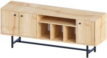 TV-laud Kalune Design Lucas, must/tamm, 35 cm x 150 cm x 40 cm