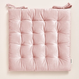Krēslu spilveni Room99 Nova, gaiši rozā, 400 mm x 400 mm