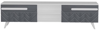 TV-laud Kalune Design Edih, valge/antratsiit, 1600 mm x 295 mm x 436 mm