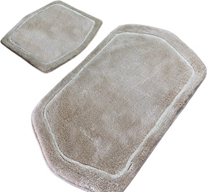 Vannasistabas paklājiņu komplekts Foutastic Genom 359CHL2508, bēša, 100 cm x 60 cm