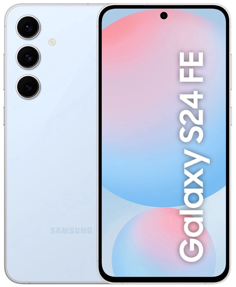 Мобильный телефон Samsung Galaxy S24 FE, 128 GB, голубой