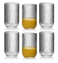 Klaaside komplekt Mondex Elise Stripe, klaas, 0.45 l, 6 tk