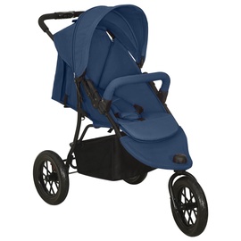 Спортивная коляска VLX Baby Stroller, темно-синий