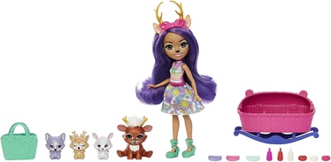 Lelle Mattel Enchantimals Baby Beast Danessa Deer & Sprint HLK84, 15 cm