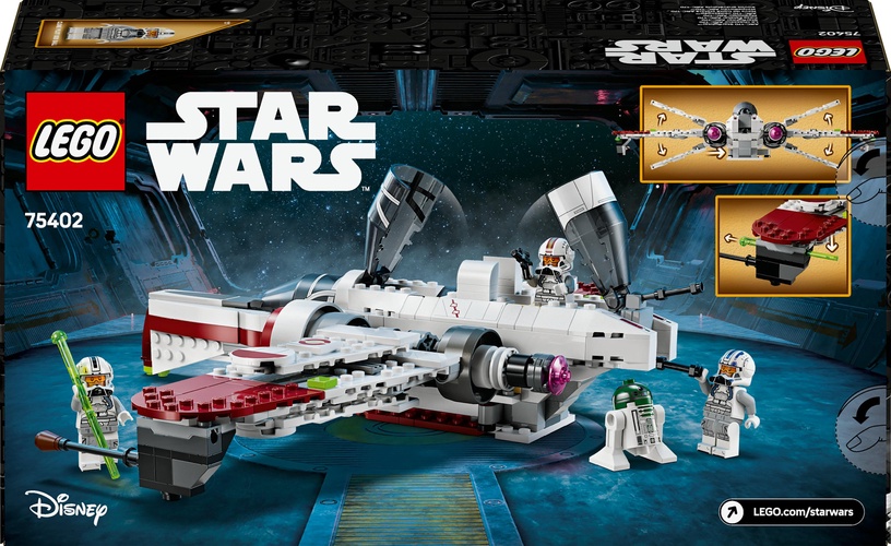 Konstruktor LEGO® Star Wars ARC-170 Starfighter™ 75402, 497 tk