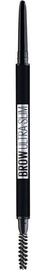 Uzacu zīmulis Maybelline Brow Ultra Slim 07 Black, 9 g