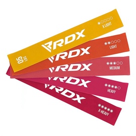 Наборы RDX MP 5-IN-1 Pull Up Stretching Bands, 600 мм x 50 мм, 5 шт.