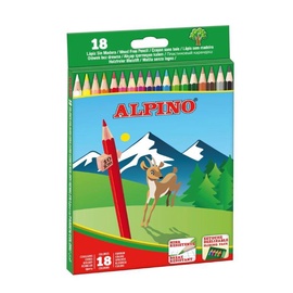 Spalvotieji pieštukai Alpino, 1AAL010656, 18 vnt.