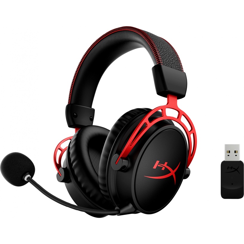 Juhtmeta mänguri peakomplekt HyperX Cloud Alpha, must