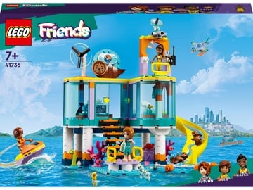 Konstruktors LEGO® Friends Jūras glābšanas centrs 41736, 376 gab.