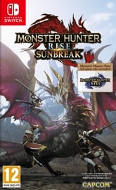 Nintendo Switch mäng Capcom Monster Hunter Rise Sunbreak Set