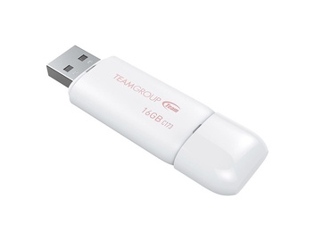 USB zibatmiņa Team Group C173, balta, 16 GB