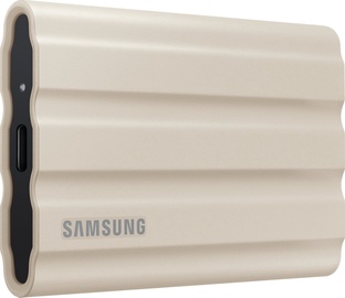 Жесткий диск Samsung T7 Shield, SSD, 1 TB, бежевый