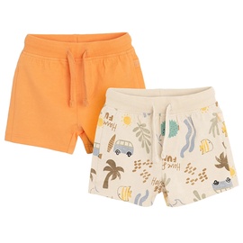 Šorti, neformāls vasara, zēniem Cool Club CCB2802397-00, oranža/bēša, 92 cm, 2 gab.