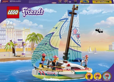Конструктор LEGO® Friends Приключения Стефани на яхте 41716, 304 шт.